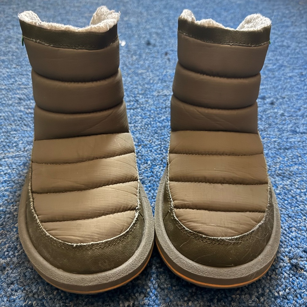 Sanuk Olive Winter & Rain Boots